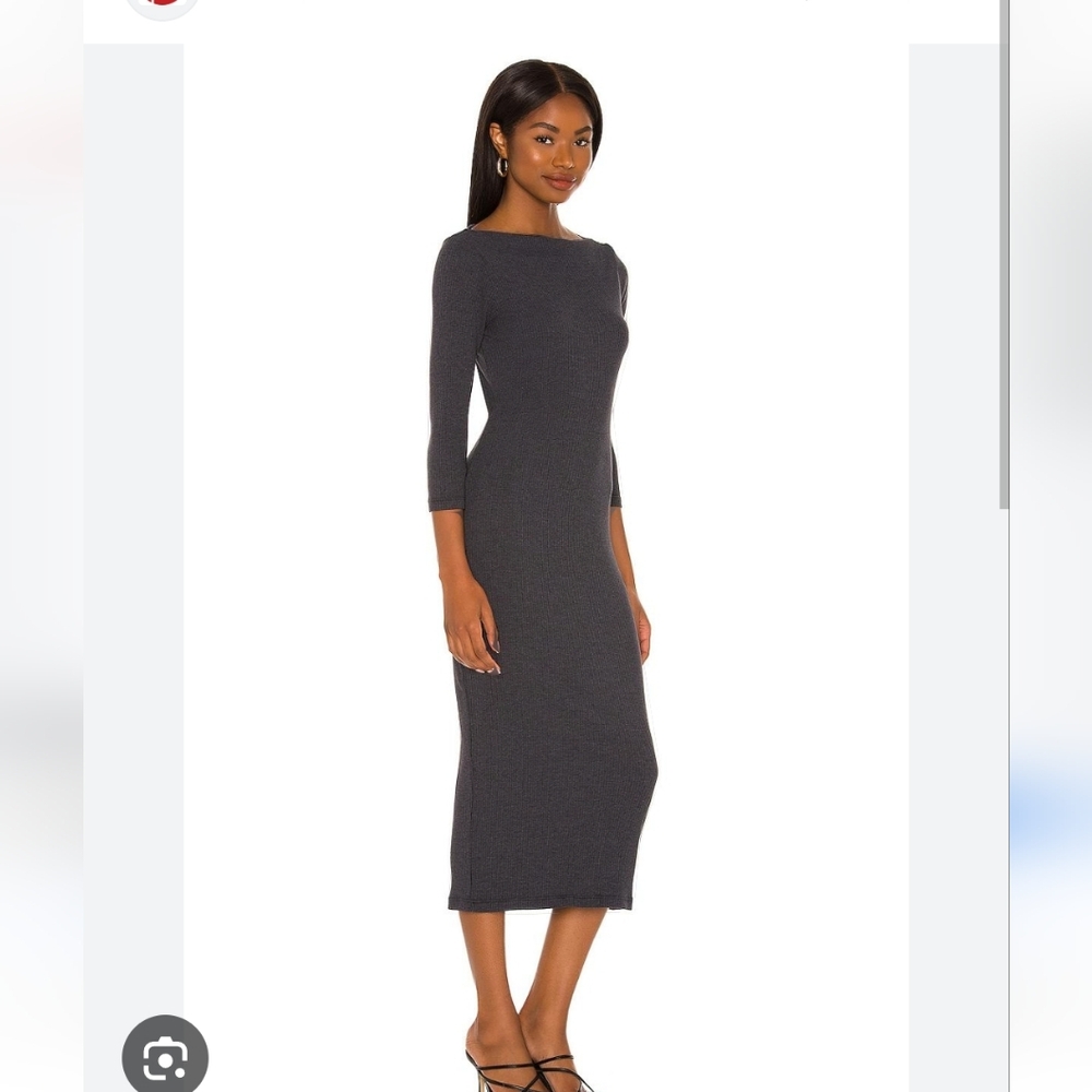 Beautiful NWT James Perse Bodycon Ribbed Boatneck Dress Make an offer!